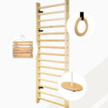 Drewniane drabinki gimnastyczne - od producenta - do ćwiczeń, na ścianę