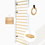 Drewniane drabinki gimnastyczne - od producenta - do ćwiczeń, na ścianę